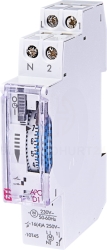 Zegar sterujący analogowy 1-kanałowy 16A 230V AC dobowy APC-D1 002472001