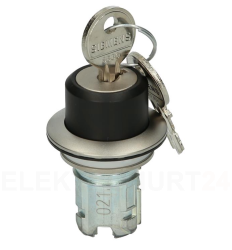 Napęd przełącznika 2 położeniowy O-I 30mm 2x klucz RONIS SB30 bez samopowrotu metal mat IP69k Sirius ACT 3SU1060-4LF11-0AA0