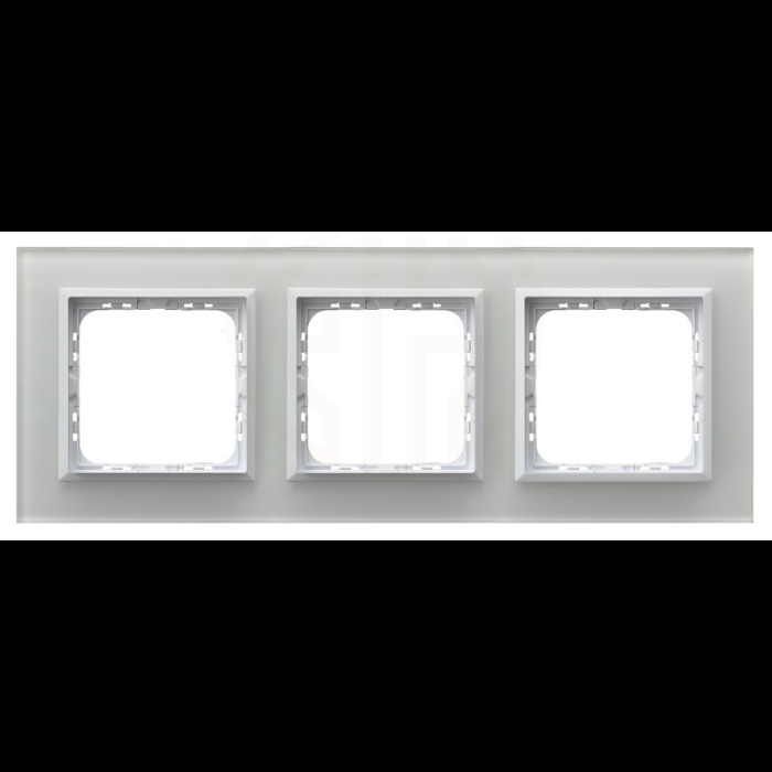ramka-potrojna-biale-szklo-sonata-r-3rgc-31-00.jpg