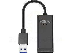 Konwerter sieciowy USB 3.0 Gigabit Ethernet USB-A - RJ45 39038