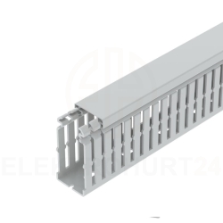 Korytko grzebieniowe bezhalogenowe 37,5x75 jasnoszary LKVH N 75037 6178552 /2m/