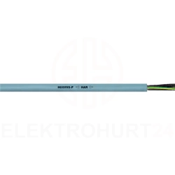 Przewód warsztatowy H05VV-F (OWY) 2x2,5 czarny 300/500V /100m/