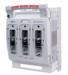 Rozłącznik izolacyjny bezpiecznikowy 400A RBK 2 pro /zaciski mostkowe 50-185mm2/ 63-811685-011