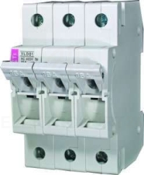 Rozłącznik bezpiecznikowy 3P 6A 3P D01 VLD01 002261011