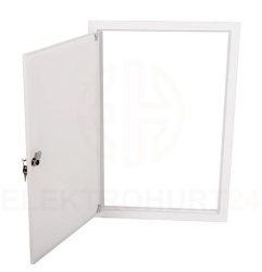 Drzwi rewizyjne z zamkiem 400x400mm RAL 9003 SP 400/400