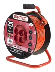 Przedłużacz bębnowy 25m OMY 3x1,5 4xGS PZB-40-25Y