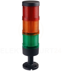 Kolumna sygnalizacyjna czerwona, żółta, zielona 230V AC LT703-230