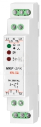 Przekaźnik zaniku, kolejności i asymetrii faz, kontrola styków, 1P MKF-2PK