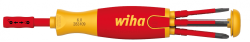 Wkrętak z magazynkiem bitów LiftUp Electric izolowany 1000V z 6 bitami 38611