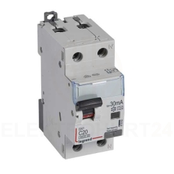 Wyłącznik różnicowo-nadprądowy 2P 20A C 0,03A typ A P312 DX3 411062