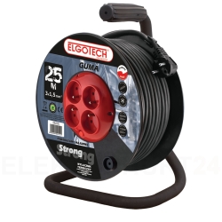 Przedłużacz bębnowy HARD 25m H05RR-F 3x2,5 4xGS PZB-40-25G/2,5