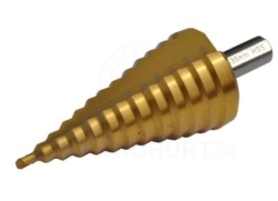 Wiertło stopniowe do metalu Modeco MN-61-802, 5–35 mm do blach stalowych i aluminiowych