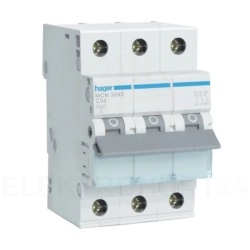 Wyłącznik nadprądowy 4P B 16A 6kA AC MBN416E