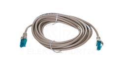 Kabel krosowy (Patch Cord) U/UTP kat.5e szary 5m DK-1512-050