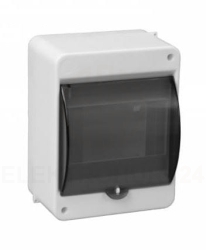 Rozdzielnica modułowa 1x5 natynkowa z szybką dymną