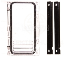 Klapka przezroczysta 130x77x25mm 6TE IP65 SKF-FF6 233781