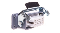 Zestaw kompletny 10+PE stykowy żeński /obudowa pulpitowa + wkład/ EPIC KIT H-A 10 BS AG 75009627