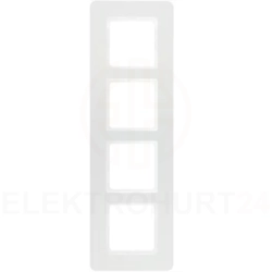 Berker Q.7 Ramka 4-krotna biały aksamit lakierowany 10146189