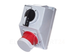 Zestaw instalacyjny L-0-P 32A 5P IP44 z/o C32-48N 974026