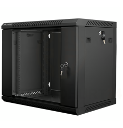 Szafka serwerowa wisząca 19 9U 600x450 czarna LANBERG /do zmontowania/ WF01-6409-10B