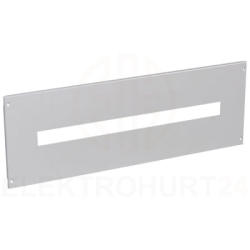 Osłona metalowa z wycięciem dla aparatury modułowej 825x300mm 020960