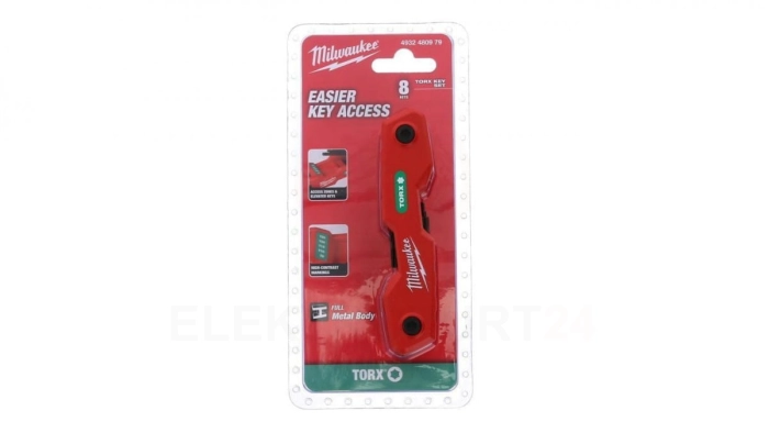 Zestaw składanych kluczy TORx 8 szt.. (T9, T10, T15, T20, T25, T27, T30 i T40) 4932480979