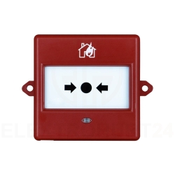 Ręczny ostrzegacz pożarowy 470R/680R z LED, IP66 CXL/G/P/R/BB/470+680 WP 4990047FULL-0420X