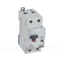 Wyłącznik różnicowo-nadprądowy 2P 40A B 0,03A typ AC P312 DX3 410925