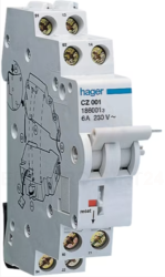 Styk pomocniczy 2Z 2R montaż boczny CZ001