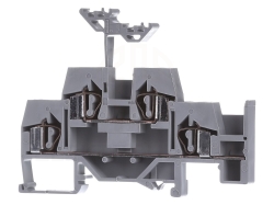 Złączka dwupiętrowa L / L 4mm2 szara 281-620 /50szt./