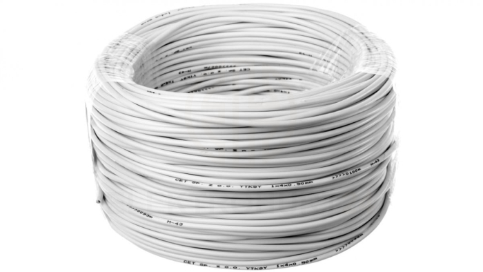 Kabel telekomunikacyjny YTKSY 1x4x0,5 /100m/
