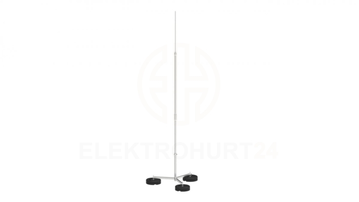 Maszt odgromowy na trójnogu Al 4m 1P Cz 65014009