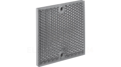 Odbłyśnik kwadratowy 80x80mm PMMA/ABS PL80A 1003865