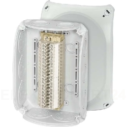 Puszka odgałęźna 180x130x77 19x4mm2 CU/AL IP66 szara RK 1019 T 62000178