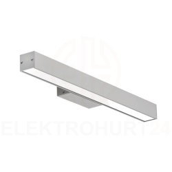 Oprawa ścienna VIP KINKIET IP44 LED 17W 54xLED 3000K szara PX0918220