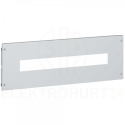 Osłona metalowa z wycięciem dla aparatury modułowej 575x200mm 020901