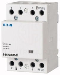 Stycznik modułowy 63A 3Z 1R 230V AC Z-SCH230/63-31 248858