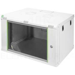 Szafa krosowa SoHo wisząca jednosekcyjna 19 cali 7U 600x450 szara DN-19 07-U-EC