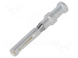 Kontakt zaciskany 0,75 mm2 srebrzony żeński 10A Han D 09150006205 /100szt./