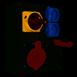 Rozdzielnica R-BOX 240 1x32A/5P 1x16A/5P 2x250V