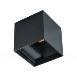Oprawa elewacyjna REKA LED EL 7W-L-GR czarny 28990