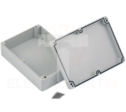 STRONG Puszka hermetyczna n/t 177x126x56mm IP67 PH