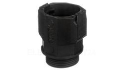 Dławnica poliamidowa do rur ochronnych PG21 IP54 czarna FD 21 BK E03DK-07040101501