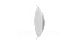 Oprawa downlight LED 12W 6500K 1200lm 170,8x28,4mm Okrągły 7863