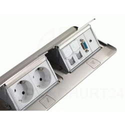 Minipuszka POP-UP do blatów 4 moduły czarna do wyp