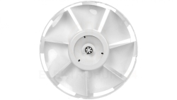 Wentylator kanałowy fi 150 230V 30W 305m3/h 40dB o przepływie mieszanym standard biały 150VKO1