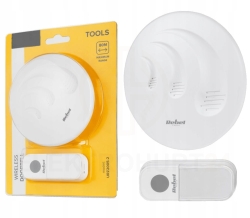 Dzwonek bezprzewodowy do drzwi okrągły Rebel