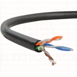 Kabel teleinformatyczny żelowany U/UTPw kat.5e 4x2x0,5 /bębnowy/