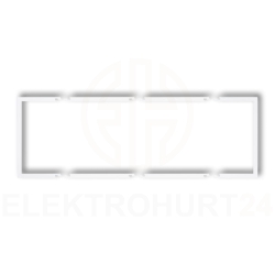 Ramka wypełniająca potrójna serii DECO biały DRW-3