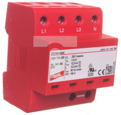 Ogranicznik przepięć Typ T1+T2 4P 12,5/50kA 1,5kV DEHNshield DSH B TNS 255 FM 941406